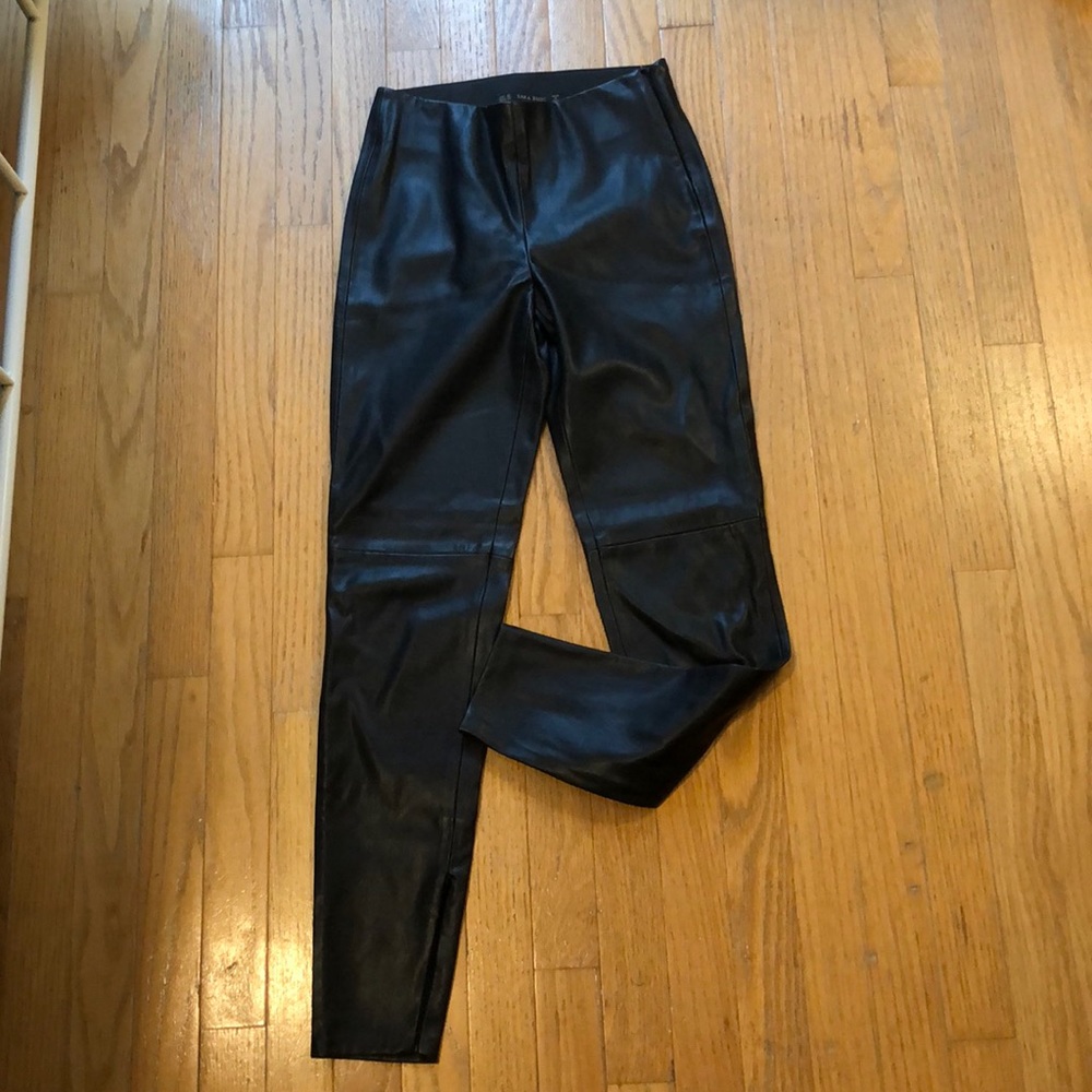 Pleather leggings